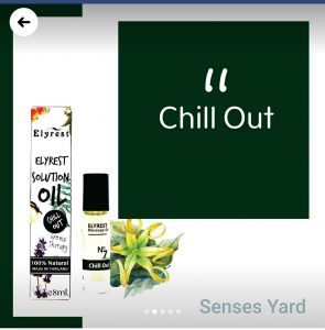 Elyrest Solution Oil Roll-On No.7 Chill Out／令人放鬆香薰精油 sensesyard